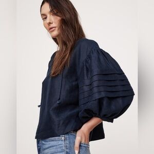 Banana Republic Navy Blue Women's Top